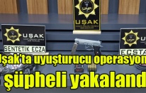 Uşak’ta uyuşturucu operasyonunda 3 şüpheli yakalandı