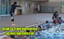 Uşak'ta 4 bin öğrenciye yüzme öğretilmesi hedefleniyor