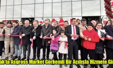 Uşak’ta Asgross Market 2. Şubesi Görkemli Bir Açılışla Hizmete Girdi