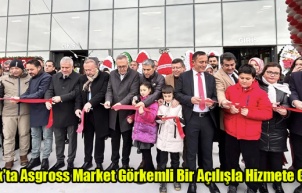 Uşak’ta Asgross Market 2. Şubesi Görkemli Bir Açılışla Hizmete Girdi