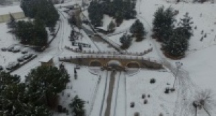 UŞAK'TAN KAR MANZARALARI