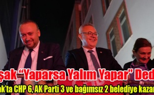 Uşak’ta CHP 6, AK Parti 3 ve bağımsız 2 belediye kazandı  
