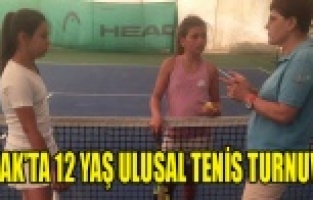 UŞAK TENİS TURNUVASINA EV SAHİPLİĞİ YAPIYOR