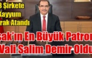 28 ŞİRKETE KAYYUM OLARAK ATANAN VALİ İŞ DÜNYASININ EN BÜYÜK PATRONU OLDU