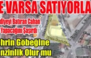 BORÇ BATAĞINA GİREN UŞAK BELEDİYESİNDEN ŞEHRİN GÖBEĞİNE BENZİNLİK PROJESİ