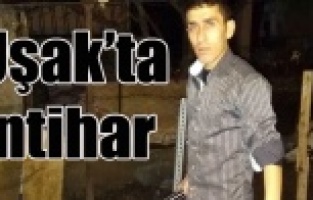 UŞAK'TA İNTİHAR:30 YAŞINDAKİ GENÇ KENDİNİ ASTI