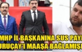 MHP İL BAŞKANI AK PARTİLİ BELEDİYENİN PARALI ASKERİ ÇIKTI