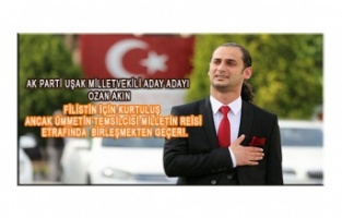 TEK ÇÖZÜM RECEP TAYYİP ERDOĞAN'DIR DEDİ