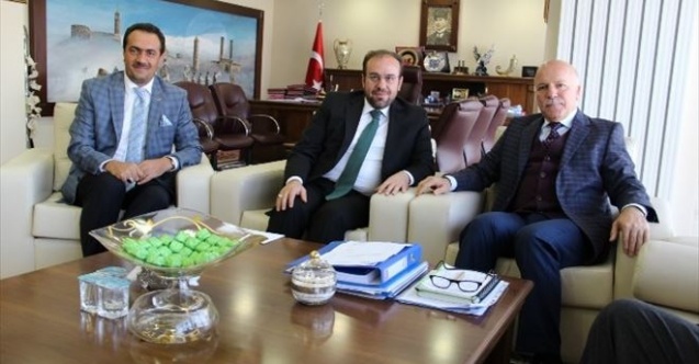 Erzurum İl Müftülüğü Ve Din Görevlileri Derneğinden Belediyeye Ziyaret