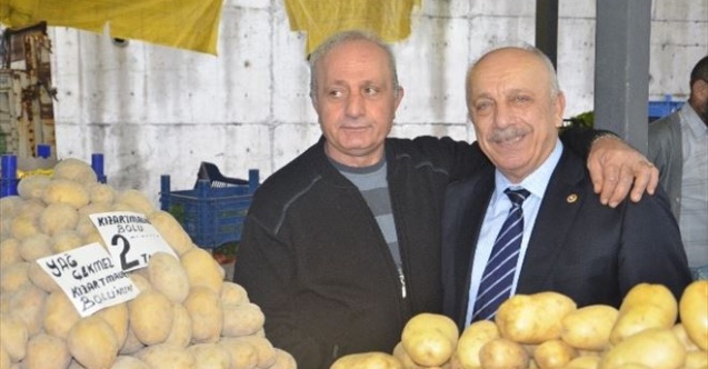 Özbakır Soğuksu Esnafını Gezdi