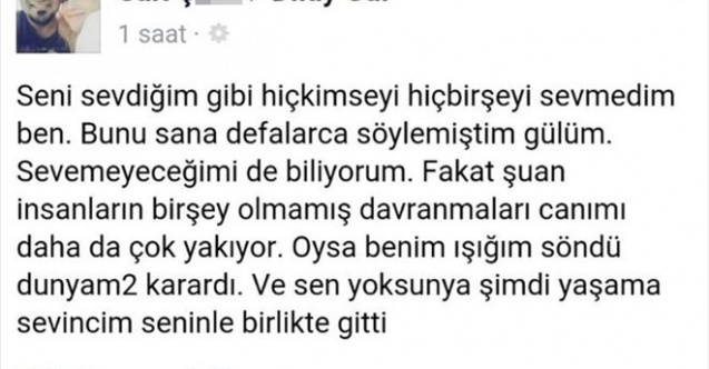 Üniversiteli Dilayın Sevgilisinden Duygu Yüklü Mesaj