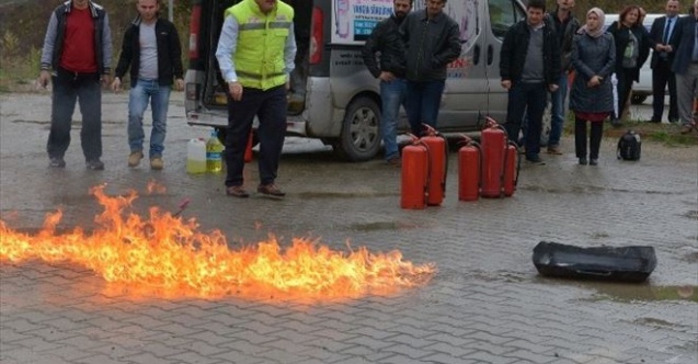 SAÜde Yangın Tatbikatı