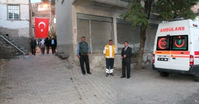 Niğdeye Şehit Ateşi Düştü
