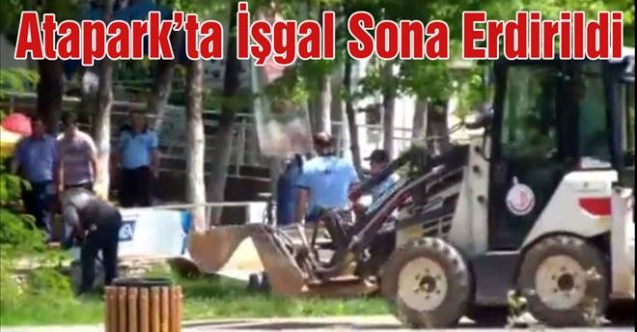 ATAPARK İŞGALDEN KURTARILDI!