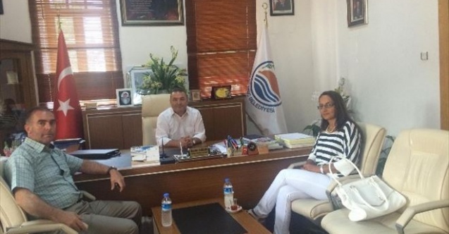 Burhaniye SGK Müdiresi Canan Aldağdan Usluya İade-i Ziyaret