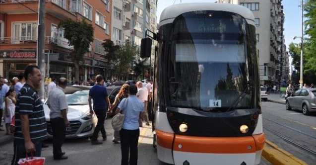Eskişehirde Tramvay Kazası