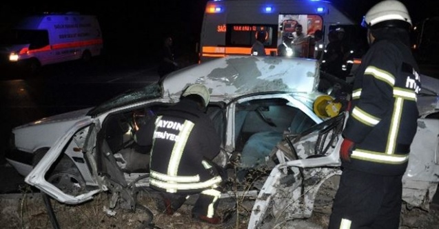 Didimde Trafik Kazası: 1 Ölü, 2 Yaralı