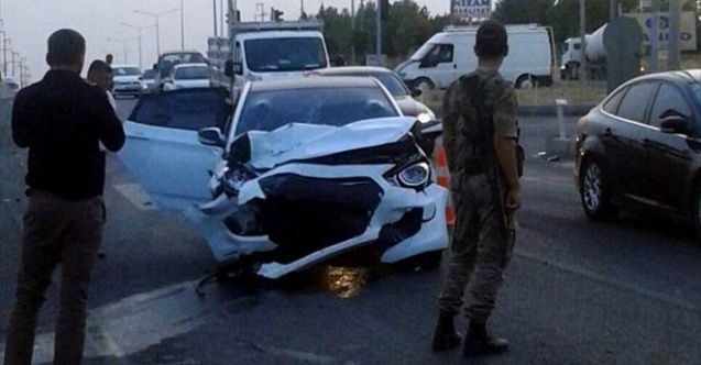 Adıyamanda Trafik Kazası: 2 Yaralı
