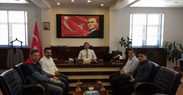 Gençlik Merkezlerinden Kaymakam Helvacıya Ziyaret