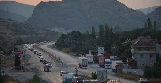 Koyulhisarda Konvoy İle Teröre Tepki Gösterildi