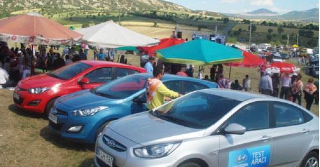 HYUNDAİ YÖRÜK ŞENLİĞİNDE TEST SÜRÜŞÜ YAPTI