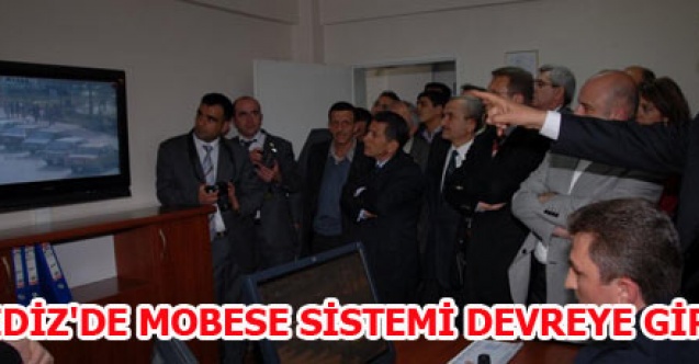 GEDİZDE MOBESE SİSTEMİ DEVREYE GİRDİ
