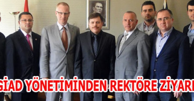 UGİAD YÖNETİMİNDEN REKTÖRE ZİYARET