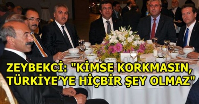 BAKAN ZEYBEKCİ UŞAK#039;TA KONUŞTU