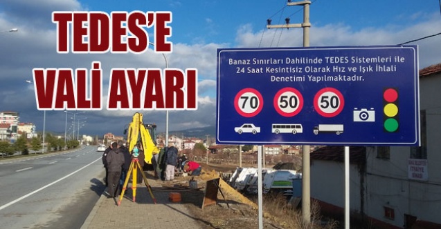 BANAZ#039;DA Kİ TEDES CEZALARINA VALİ AYARI
