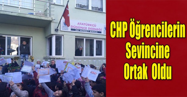 UŞAK CHP, ARA TATİLE GİREN ÖĞRENCİLERİN SEVİNCİNE ORTAK OLDU