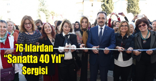 76lı Eğitim Enstitülülerden Sanatta 40 Yıl” Sergisi
