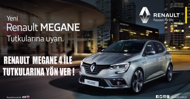 RENAULT  MEGANE 4 İLE TUTKULARINA YÖN VER !