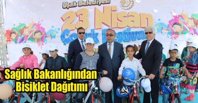 SAĞLIK BAKANLIĞINDAN BİSİKLET DAĞITIMI