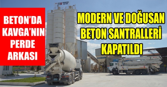 UŞAK#039;TA BETON SAVAŞLARININ PERDE ARKASI