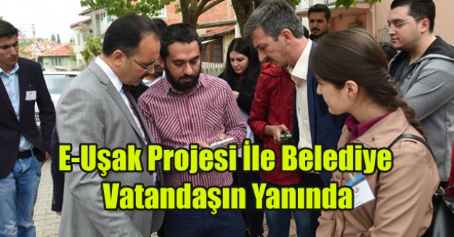 Cahan, E-Uşak Projesiyle Hemşehrilerimizin Yanındayız”