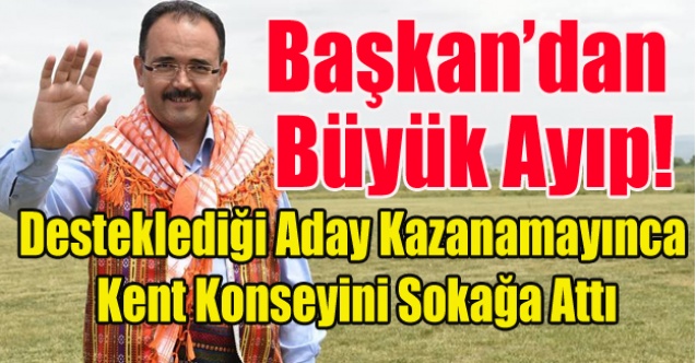 UŞAK UŞAK OLALI BAŞKANDAN BÖYLE BÜYÜK AYIP GÖRMEDİ