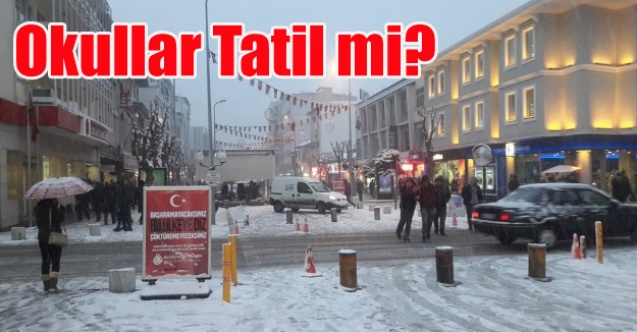 UŞAK#039;TA OKULLAR TATİL Mİ?
