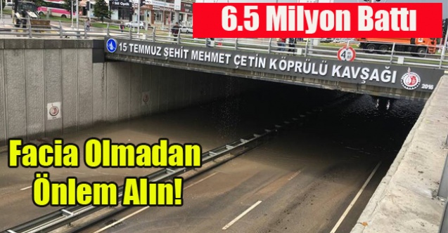 6.5 MİLYONLUK BATTI YAĞMUR TİSELESE TIKANIYOR