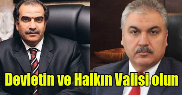 YENİ VALİ#039;DEN BELİRLİ ZÜMRELERİN DEĞİL, HALKIN VALİSİ OLMASINI BEKLİYORUZ