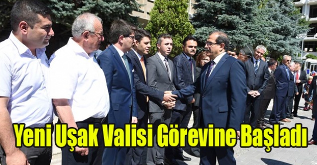 YENİ VALİ SALİM DEMİR GÖREVE BAŞLADI