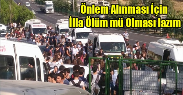 UŞAK LİSESİ ÖĞRENCİ VE VELİLERİ TEDİRGİN