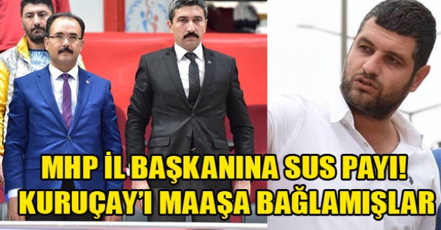 MHP İL BAŞKANI AK PARTİLİ BELEDİYENİN PARALI ASKERİ ÇIKTI