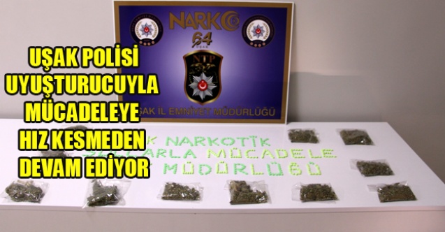 UŞAK#039;TA EXTACY OPERASYONU 2 GÖZALTI