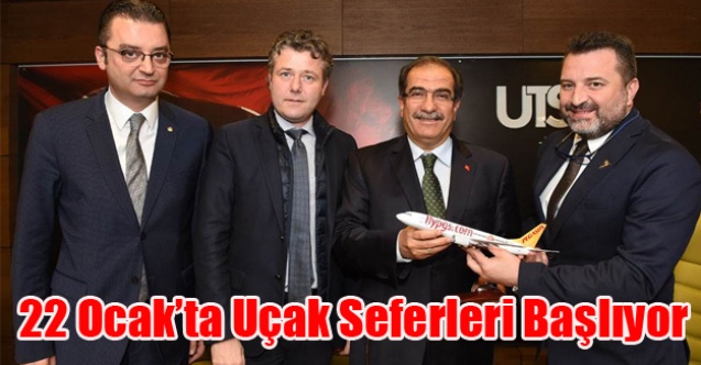 UŞAK- İSTANBUL UÇAK SEFERLERİ 22 OCAK#039;TA BAŞLIYOR