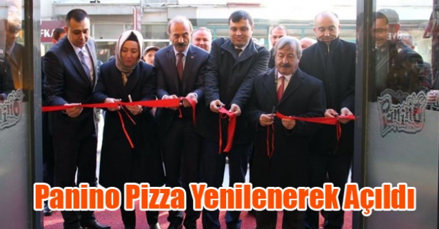 PANİNO PİZZA UŞAK#039;TA YENİLENEREK AÇILDI