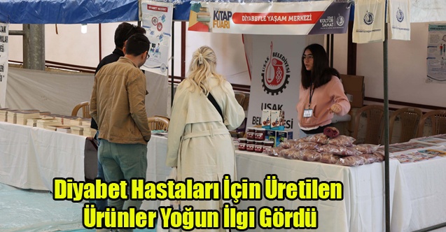 DİYABETLE YAŞAM MERKEZİ KİTAP FUARINA RENK KATTI