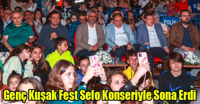 Genç Kuşak Fest Sefo Konseriyle Sona Erdi