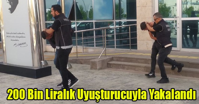 Uşakta 200 bin liralık uyuşturucuyla yakalanan şüpheli tutuklandı