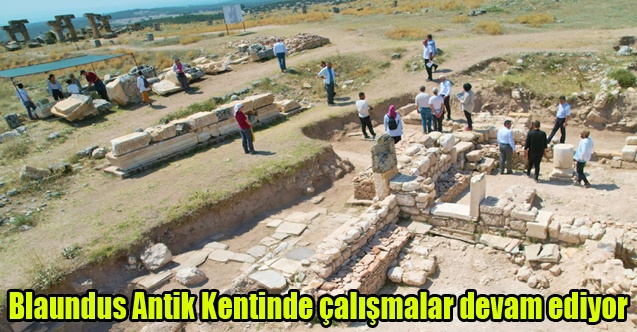 Blaundus Antik Kentinde çalışmalar devam ediyor
