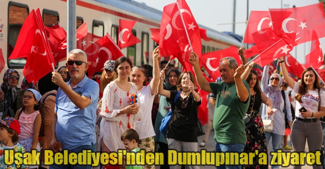 Uşak Belediyesi#039;nden Dumlupınar#039;a ziyaret